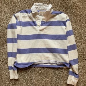 Abercrombie and Fitch Rugby Long Sleeve Shirt